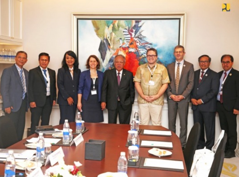 Menteri Basuki Harapkan Dukungan IWRA dan AWC Pada World Water Forum ke-10 di Bali 2024