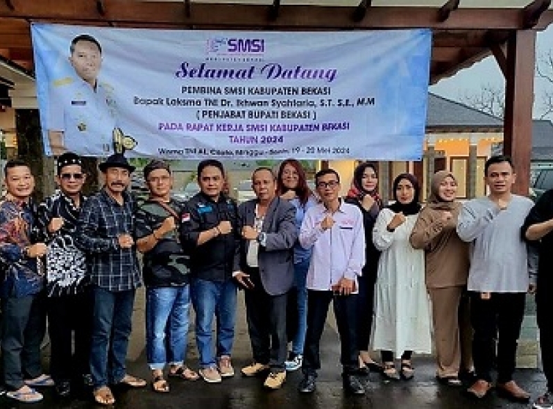 SMSI Kabupaten Bekasi Gelar Raker dan mantapkan program kerja di 2024 - 2025