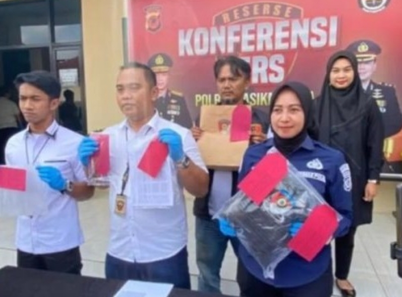 Polres Tasikmalaya Bongkar Pencurian Uang Agen BRILink