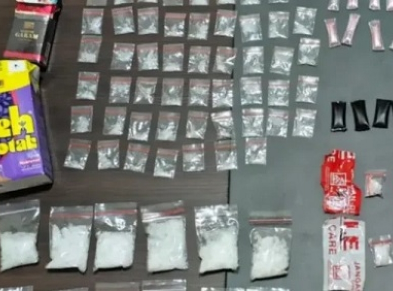 Polres Garut Ringkus Pengedar Narkoba, yang Sembunyikan Paket Sabu di Bungkus Rokok