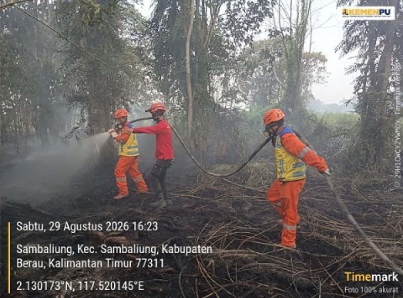 Kementerian PU Perkuat Dukungan Air Tangani Karhutla di Kalimantan dan Jambi