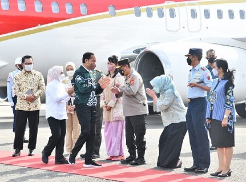Pengamanan Kunjungan Presiden Jokowi Dalam Rangka Musrah I (Musyawarah Rakyat) Jawa Barat