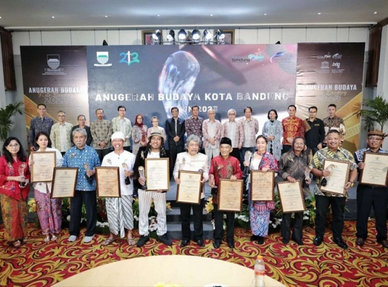 Ini 10 Peraih Anugerah Budaya Kota Bandung 2023