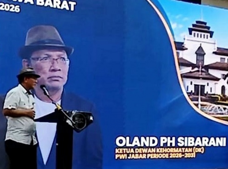 Oland PH Sibarani Kembali Menjadi Ketua Dewan Kehormatan (DK) PWI Jawa Barat Periode 2026-2031