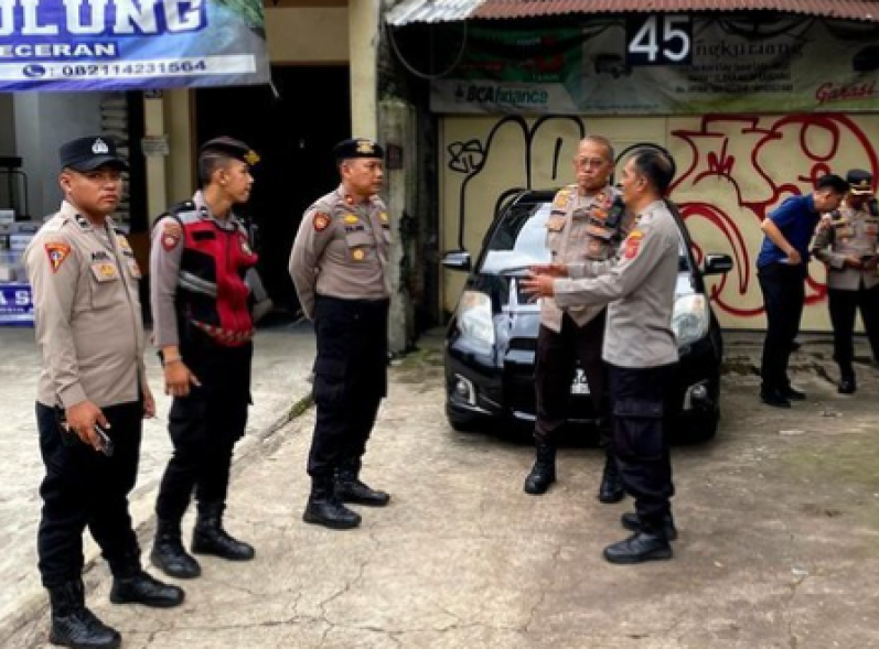 Polrestabes Bandung Amankan Oknum Debt Collector Terkait Dugaan Penganiayaan Driver Ojol