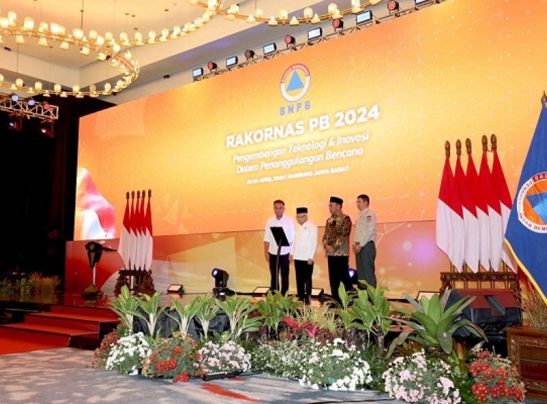 Kepala BNPB Letjen TNI Suharyanto Sampaikan Empat Tujuan Rakornas PB 2024