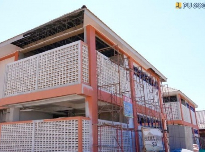 Stick on Wall Percepat Finishing Sekolah Rakyat (SR) di Sumedang, Siap Sambut Tahun Ajaran Baru
