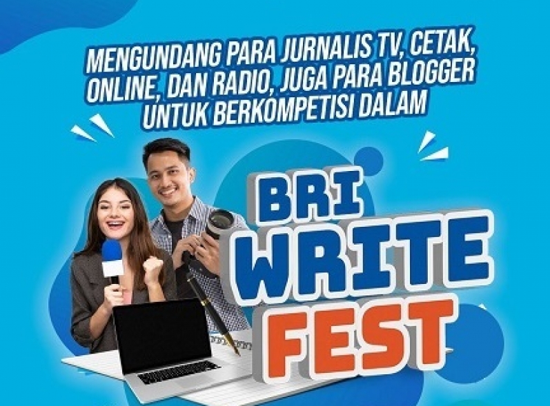 Kompetisi BRI Write Fest 2023 Tawarkan Hadiah Ratusan Juta! Ini Syarat dan Ketentuannya
