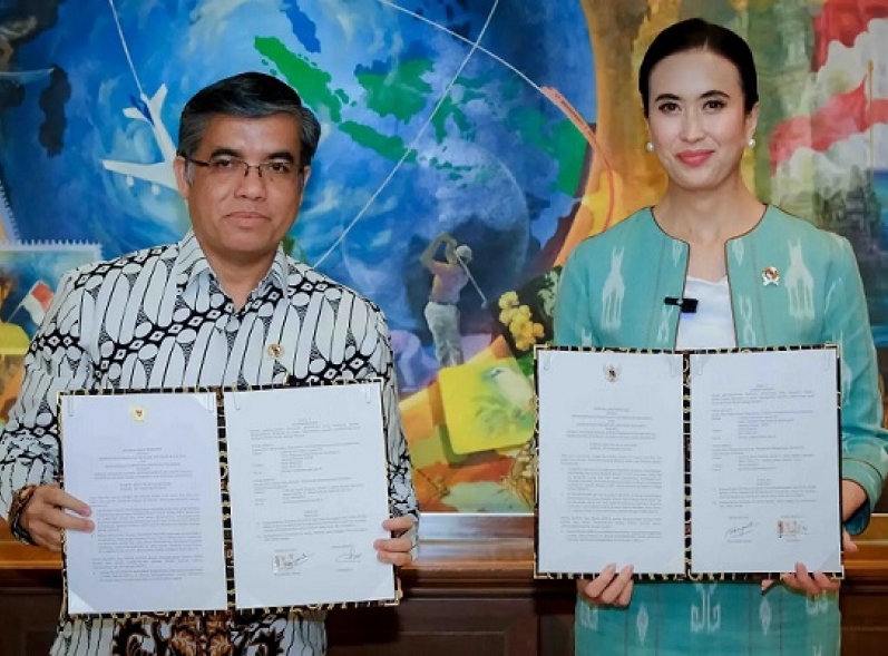 Menteri Pariwisata dan Menteri Ketenagakerjaan Sepakat Kerja Sama Kembangkan SDM Pariwisata