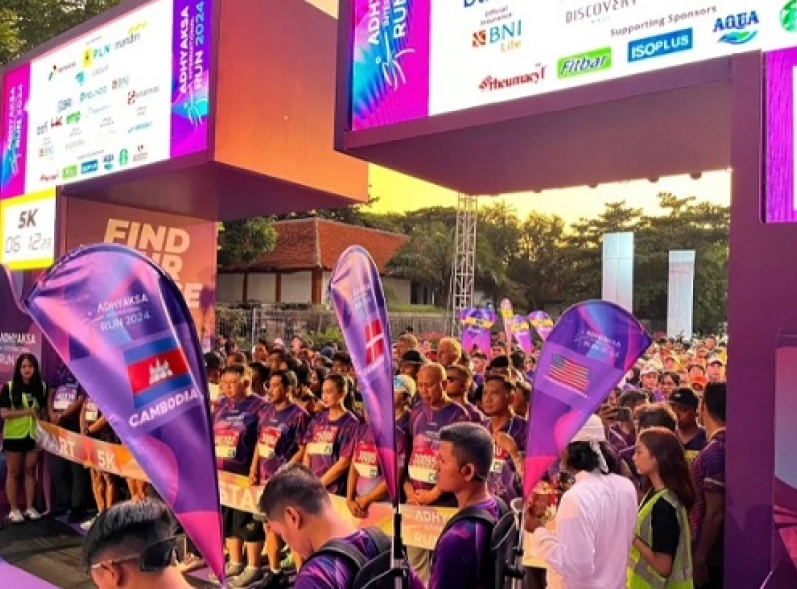 Adhyaksa International Run 2024 Sukses Digelar, Ribuan Peserta dari Negara ASEAN Padati Pulau Peninsula