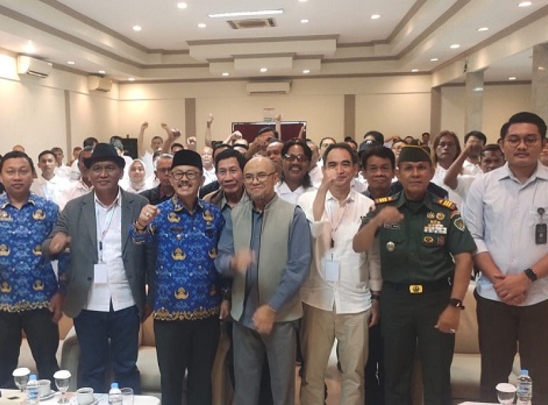 Resmi Buka UKW, Wabup Syaefudin Apresiasi SMSI Indramayu