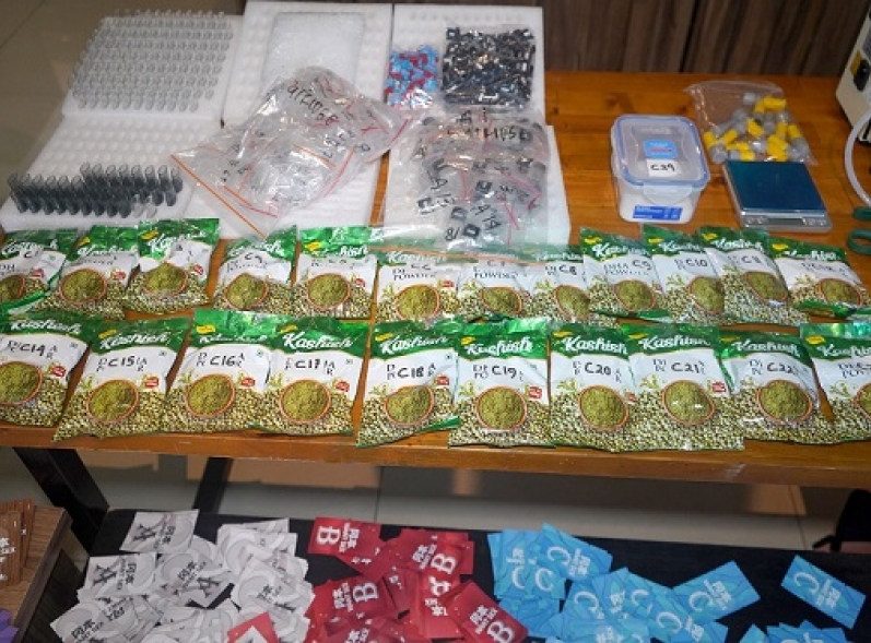 Polda Metro Jaya Membongkar Clandestine Lab Cartridge Vape Mengandung Narkotika Golongan II