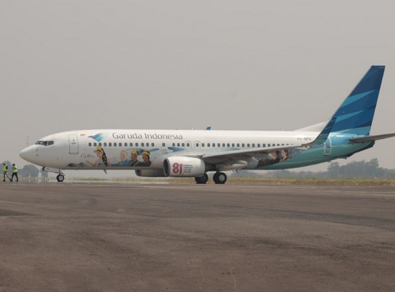 Garuda Indonesia Kembali Layani Penerbangan dari Bandara Husein Sastranegara Bandung