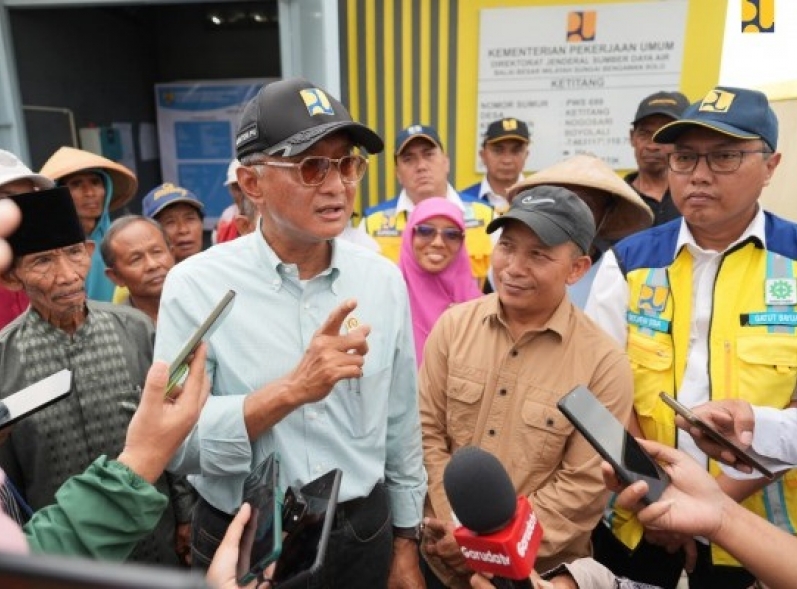 Menteri Dody Instruksikan Pembangunan Saluran Tersier untuk Efisiensi Air dan Perkuat Distribusi Air untuk Petani