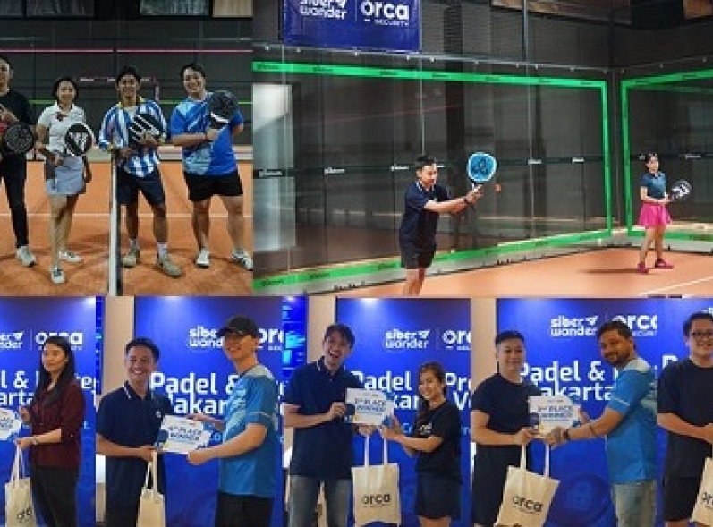 SiberWander Satukan Olahraga dan Cybersecurity Lewat Padel & Protect Jakarta Vol. 1