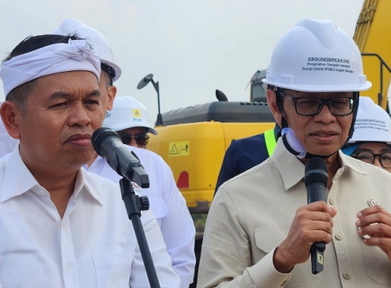 Gubernur Dedi Mulyadi Soroti Keberadaan Tambang dan Bangunan Liar Dekat TPPAS Legok Nangka