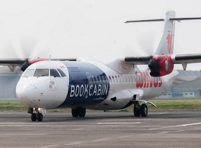 Penerbangan Perdana Wings Air Rute Bandung - Lampung Resmi Mengudara, di Bandara Husein Sastranegara
