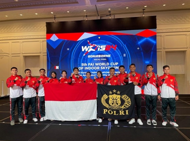 Tim Nasional Indoor Skydiving Indonesia Meraih Prestasi Pada Kejuaraan Asia